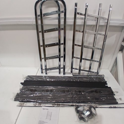 AMAZONBASICS 10-TIER SHOE RACK ORGANIZER - BLACK image 2