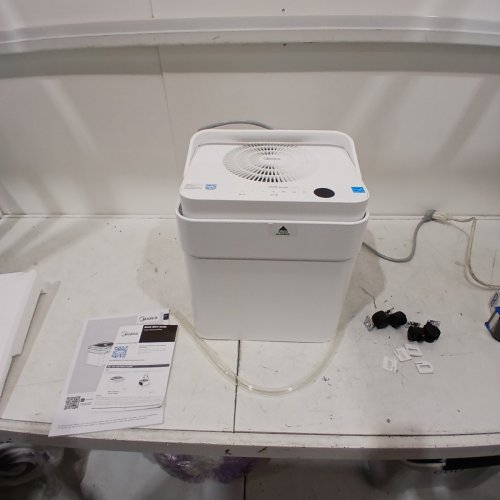 MIDEA CUBE 50 PINT SMART WIFI DEHUMIDIFIER - 4,500 SQ. FT - WHITE (MODEL: MAD50S1QWT-A) image 3
