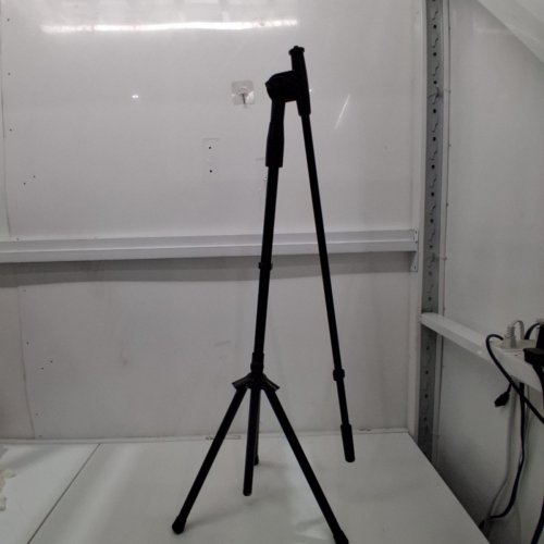AMAZONBASICS FOLDING TRIPOD BOOM MICROPHONE STAND WITH LONG BOOM ARM - 3FT-7FT - BLACK image 2