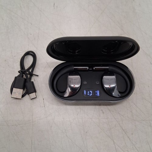 ADYOOM AI LANGUAGE TRANSLATION WIRELESS BLUETOOTH EARBUDS - ON EAR HEADPHONES - BLACK (MODEL: YYK-Q39) image 3