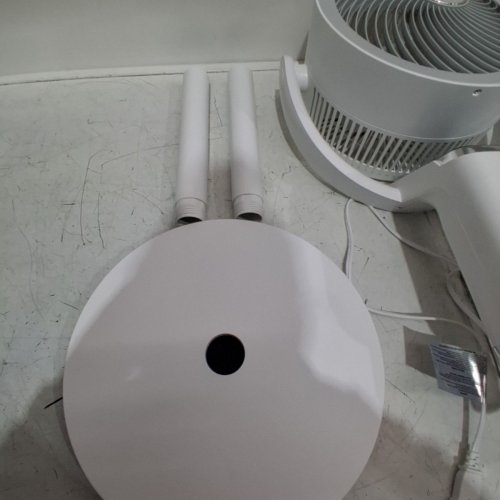 AIRMATE 2-IN-1 TABLE & STAND AIR CIRCULATION FAN WITH REMOTE - 32 ADJUSTABLE WIND SPEEDS - WHITE (MODEL: FA20-RD239) image 4