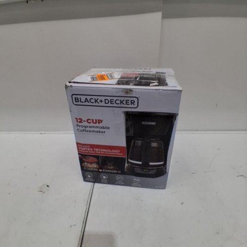 BLACK AND DECKER 12-CUP COFFEE MAKER WITH VORTEX TECHNOLOGY - BLACK (MODEL: CM1110BC) image 5