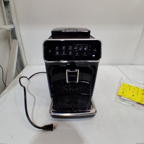PHILIPS 3200 SERIES LATTEGO FULLY AUTOMATIC ESPRESSO MACHINE WITH BUILT-IN GRINDER & MILK FROTHER - BLACK (MODEL: EP3241/54) image 4