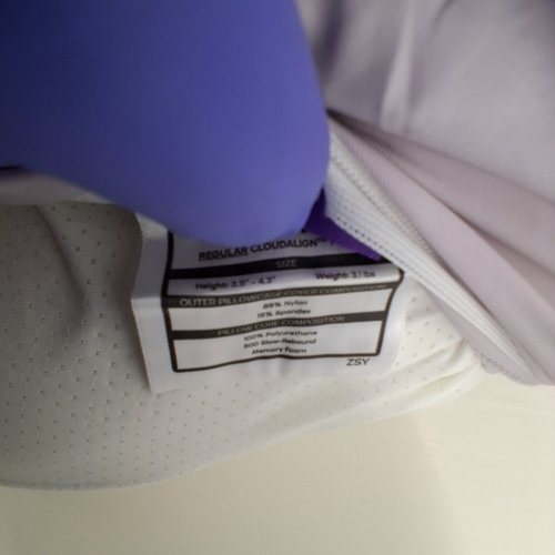 MELLOW SLEEP CLOUD ALIGN ULTIMATE COOLING COMFORT PILLOW - REGULAR - PURPLE (MODEL: MELLOW) image 2