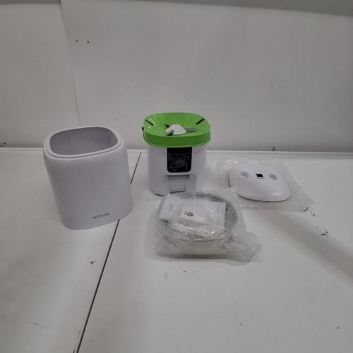 PET YUPOSL AUTOMATIC FEEDERS WITH CAMERA - 5G WIFI APP CONTROL 1080 HD VIDEO WITH NIGHT VISION, 2-WAY AUDIO - WHITE (MODEL: YPF05) image 3