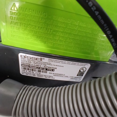 BISSELL LITTLE GREEN PROHEAT PORTABLE DEEP CLEANER/SPOT CLEANER - GREEN/GREY (MODEL: 2694B) image 8