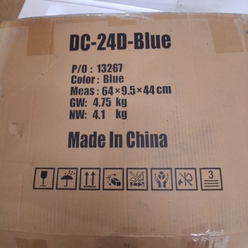 FWD WIRE PET CRATE - 24" - BLUE (MODEL: DC-24D-BLUE) image 2