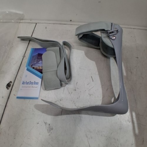 AFO FOOT DROP BRACE - SMALL/RIGHT FOOT - GRAY (STYLE: 433-S-RIGHT) image 2