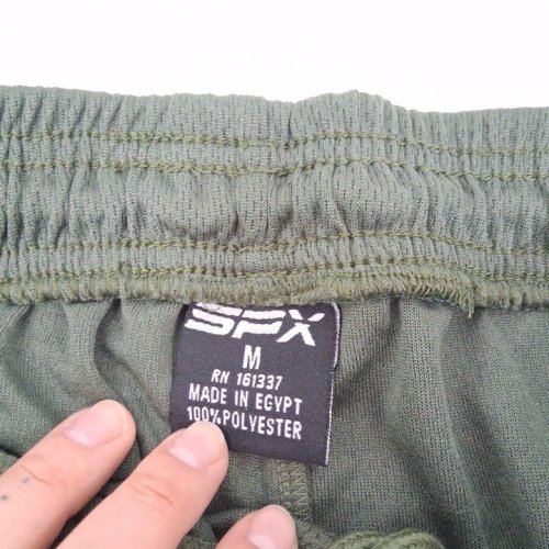 MEN'S SPX GYM SHORTS - MEDIUM - OLIVE GREEN/BLACK image 3