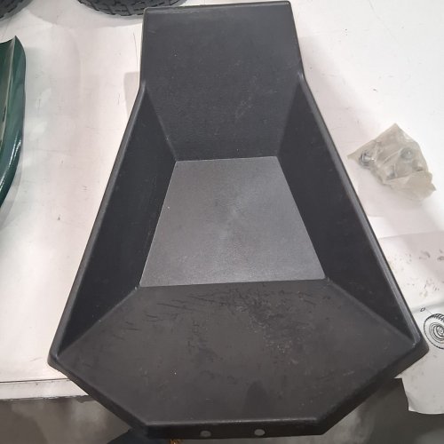 ROLLING GARDEN CART WITH SWIVEL SEAT - DARK GREEN - MODEL: (TC4501B) image 4