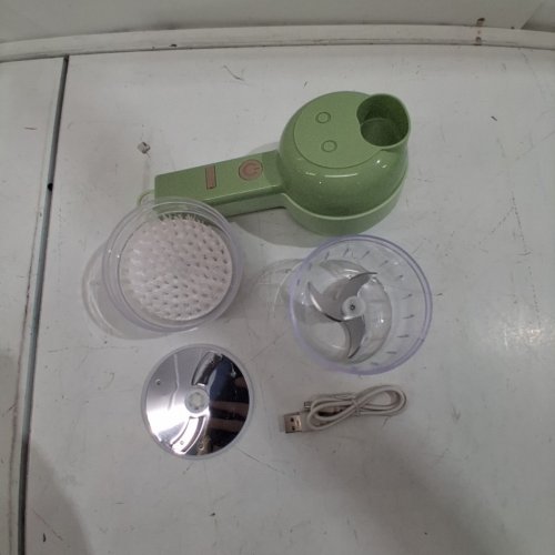 LEATIKALL 4-IN-1 RECHARGEABLE HANDHELD FOOD CHOPPER - GREEN image 5