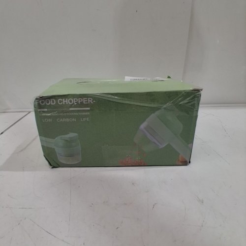 LEATIKALL 4-IN-1 RECHARGEABLE HANDHELD FOOD CHOPPER - GREEN image 6