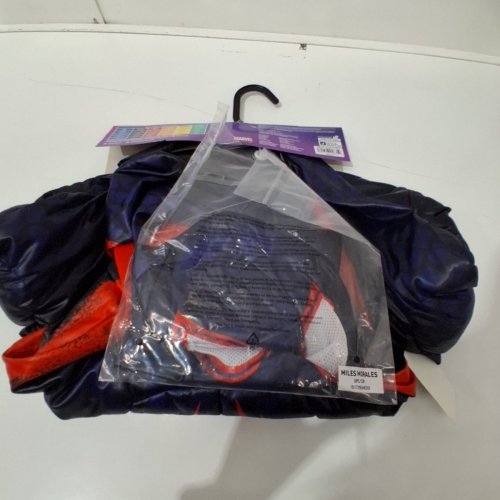 2PC JAZWARES COSTUME PLAY ACROSS THE SPIDER-VERSE MILES MORALES COSTUME - LARGE 10/12 - BLACK/RED image 3