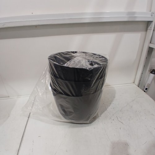 3PK ROOM ESSENTIALS INDOOR/OUTDOOR SELF WATERING PLASTIC PLANTER POT - 12" - BLACK image 4