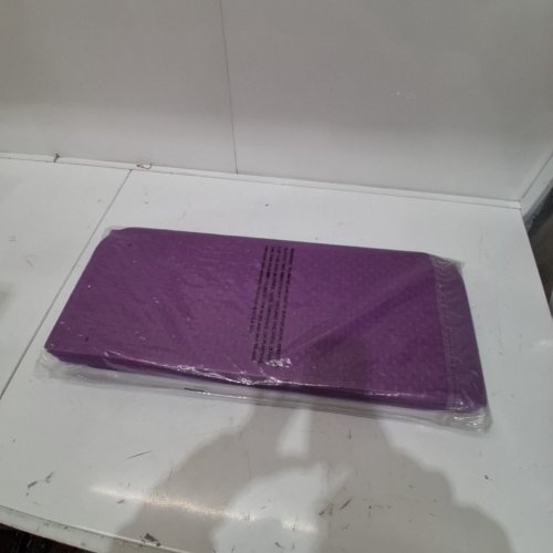 WUWAN THICK FOLDING YOGA MAT - 10 MM - 26" X 75" - PURPLE image 3