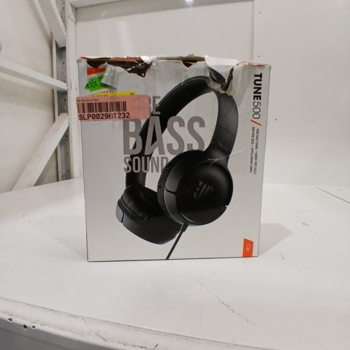 JBL TUNE 500 WIRED ON-EAR HEADPHONES WITH ONE-BUTTON REMOTE/MIC - BLACK image 4