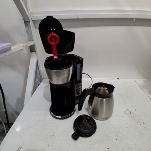 BLACK AND DECKER THERMAL CARAFE PROGRAMMABLE COFFEE MAKER - 12 CUP CAPACITY - STAINLESS STEEL (MODEL: CM2046SC) image 6