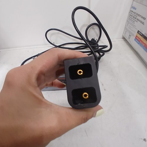 GOLF CART LEAD-ACID BATTERY CHARGER WITH D-STYLE PLUG - 36 V , 18 AMP - BLACK & GRAY (MODEL: QA750A) image 4