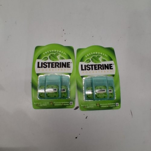 2PK LISTERINE POCKETPAKS FRESH BURST FRESH BREATH STRIPS image 2