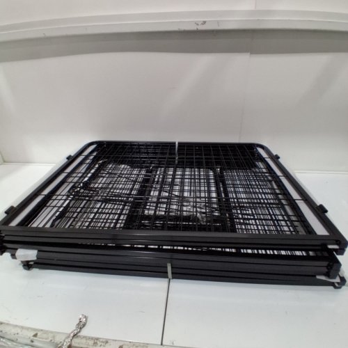 BESTPET 8-PANEL HEAVY DUTY PET PLAYPEN - OUTDOOR OR INDOOR EXERCISE PEN FOR PETS, DOGS - 24" X 32" EACH - BLACK (MODEL: HP2432-8-BLACK) image 3