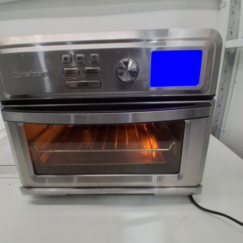CUISINART DIGITAL AIR FRYER TOASTER OVEN - 0.6 CU.FT CAPACITY - STAINLESS STEEL (MODEL: TOA-65C) image 2