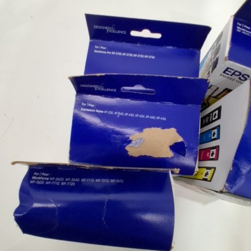 5 ASSORTED EPSON INK CARTRIDGES - 252, 288, 410, 702, 822 image 7