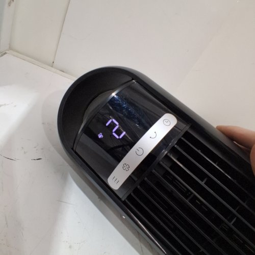 DREO OSCILLATING SMART TOWER FAN - 4 SPEEDS - 3 MODE - 28DB - 45W - BLACK (MODEL: DR-HTF017S) image 2