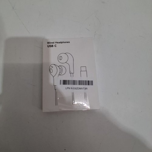 USB-C WIRED EARBUDS/HEADPHONES WITH MIC - WHITE image 5