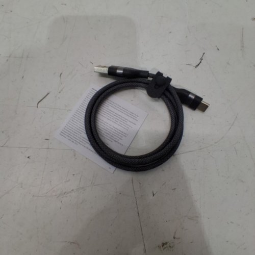 ANKER CAR CARPLAY USB TO USB C CABLE - 3FT - BLACK/GREY image 2