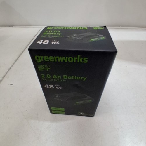 GREENWORKS 24V MAX LITHIUM ION BATTERY - 2AH - USB PORT VERSION (MODEL: LB24A020 / BAG708) image 3