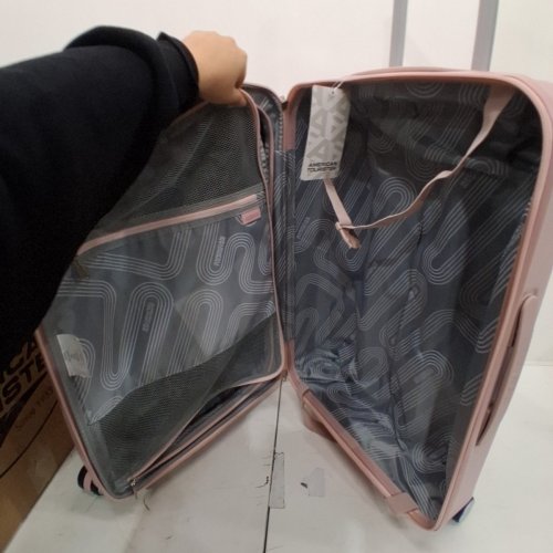 AMERICAN TOURISTER STRATUM 3.0 DURABLE HARDSIDE LUGGAGE SPINNER - 26" - LIGHT PINK (MODEL:156164-A678) image 4