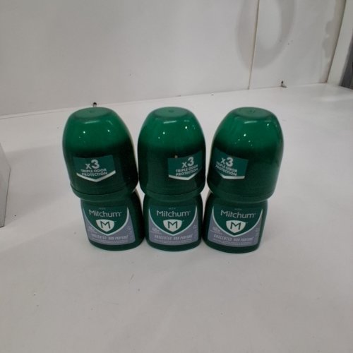 3 MITCHUM UNSCENTED ANTIPERSPIRANT ROLL ON DEODORANT- 50 ML/EACH image 2