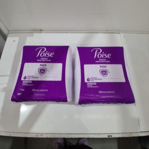 78PK POISE INCONTINENCE PADS FOR WOMEN/BLADDER LEAKAGE PADS - (MODEL: ‎5494100) image 2