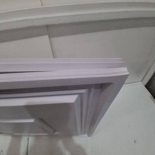 12PK DECORATIVE PVC CEILING TILES - 24" X 24" - WHITE image 4