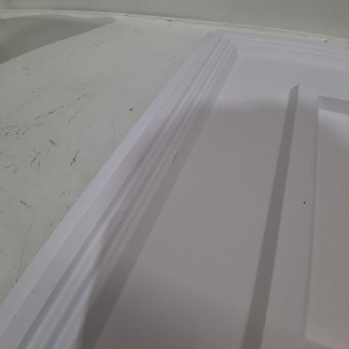 12PK DECORATIVE PVC CEILING TILES - 24" X 24" - WHITE image 6