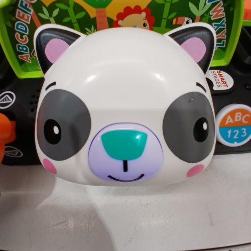 FISHER-PRICE 2-SIDED STEADY SPEED PANDA WALKER INTERACTIVE BABY TOY WITH LIGHT, 100+ SONGS, SOUNDS & PHRASES - MULTI-COLOUR (MODEL: ‎HGM26) image 2