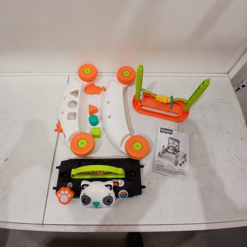 FISHER-PRICE 2-SIDED STEADY SPEED PANDA WALKER INTERACTIVE BABY TOY WITH LIGHT, 100+ SONGS, SOUNDS & PHRASES - MULTI-COLOUR (MODEL: ‎HGM26) image 3