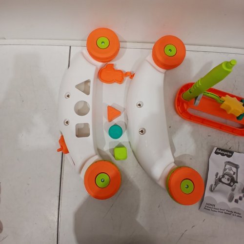 FISHER-PRICE 2-SIDED STEADY SPEED PANDA WALKER INTERACTIVE BABY TOY WITH LIGHT, 100+ SONGS, SOUNDS & PHRASES - MULTI-COLOUR (MODEL: ‎HGM26) image 5