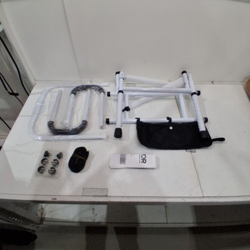 ADJUSTABLE BED RAIL - 450LBS - WHITE (MODEL: LQX-110050) image 2
