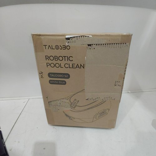TALOSBO CORDLESS ROBOTIC POOL CLEANER - WHITE BLUE (MODEL: S2) image 5