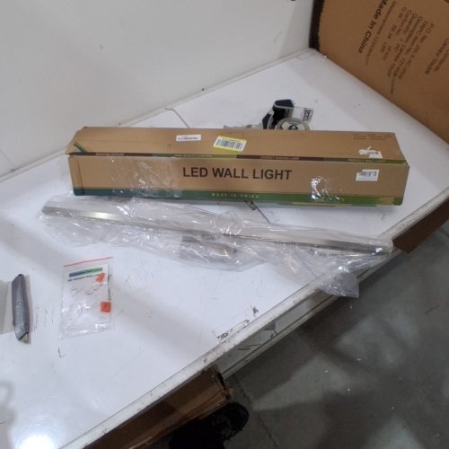 PASOAR DIMMABLE LED MODERN BATHROOM LIGHT FIXTURE - 22W - 31.5" - 2500K TO 5300K - NICKEL image 2