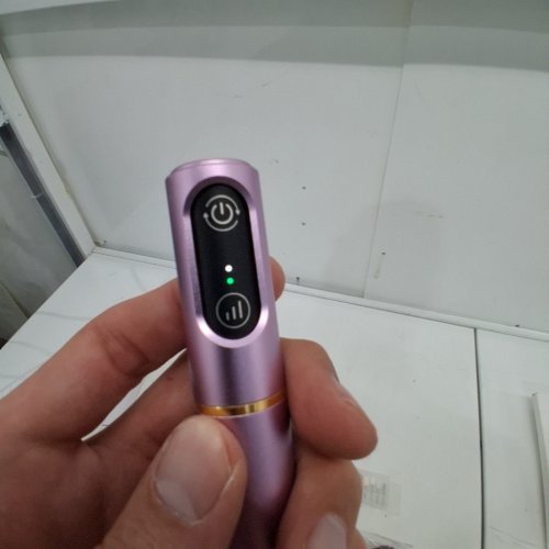 RECHARGEABLE ELECTRIC NAIL DRILL KIT - PURPLE (MODEL: M109) image 2