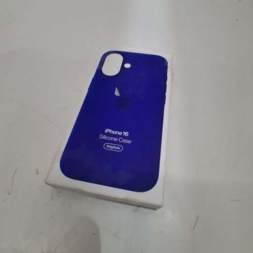 APPLE SILICONE CASE WITH MAGSAFE FOR IPHONE 16 - ULTRAMARINE (MODEL: A3313) image 4