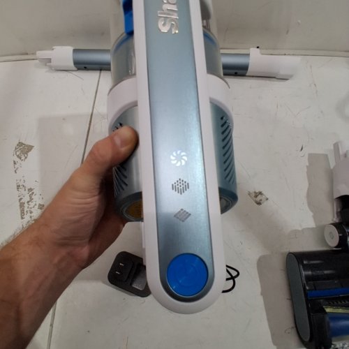SHARK CORDLESS LED HEADLIGHTS HYPERVELOCITY SUCTION BATTERY POWERED STICK VACUUM - 181W - WHITE (MODEL: IZ377H) image 2