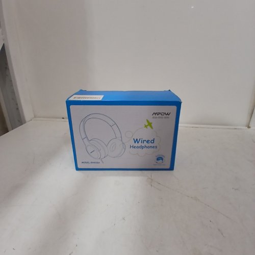 KIDS' MPOW SAFEAUDIO 94DB LIMIT WIRED OVER THE HEAD HEADPHONES - LIGHT GREEN - (MODEL: MPBH428AG) image 2