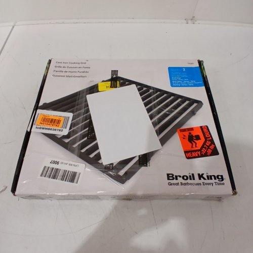 2PK BROIL KING BARBECUE COOKING GRID - 14" X 12" - BLACK (MODEL: 11227) image 3
