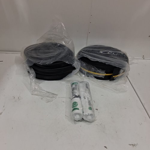 VEVOR GARAGE DOOR THRESHOLD AND BOTTOM SEALS KIT - 20FT - BLACK/YELLOW image 5