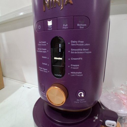 NINJA CREAMI DELUXE 11-IN-1 ICE CREAM MAKER - PLUM (MODEL: NC601CPU) image 3