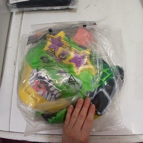 3PC BOYS FIVE NIGHTS AT FREDDY'S MONTGOMERY GATOR COSTUME - SMALL (4-6) - GREEN/YELLOW image 3