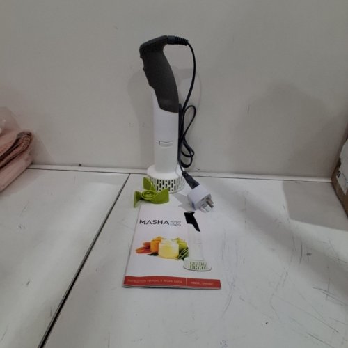 DASH ELECTRIC POTATO MASHER - WHITE/BLACK (MODEL: DMA001) image 4